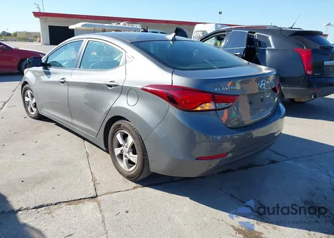 2014 Hyundai Elantra Se из США, поврежденный, VIN 5NPDH4AE3EH500661